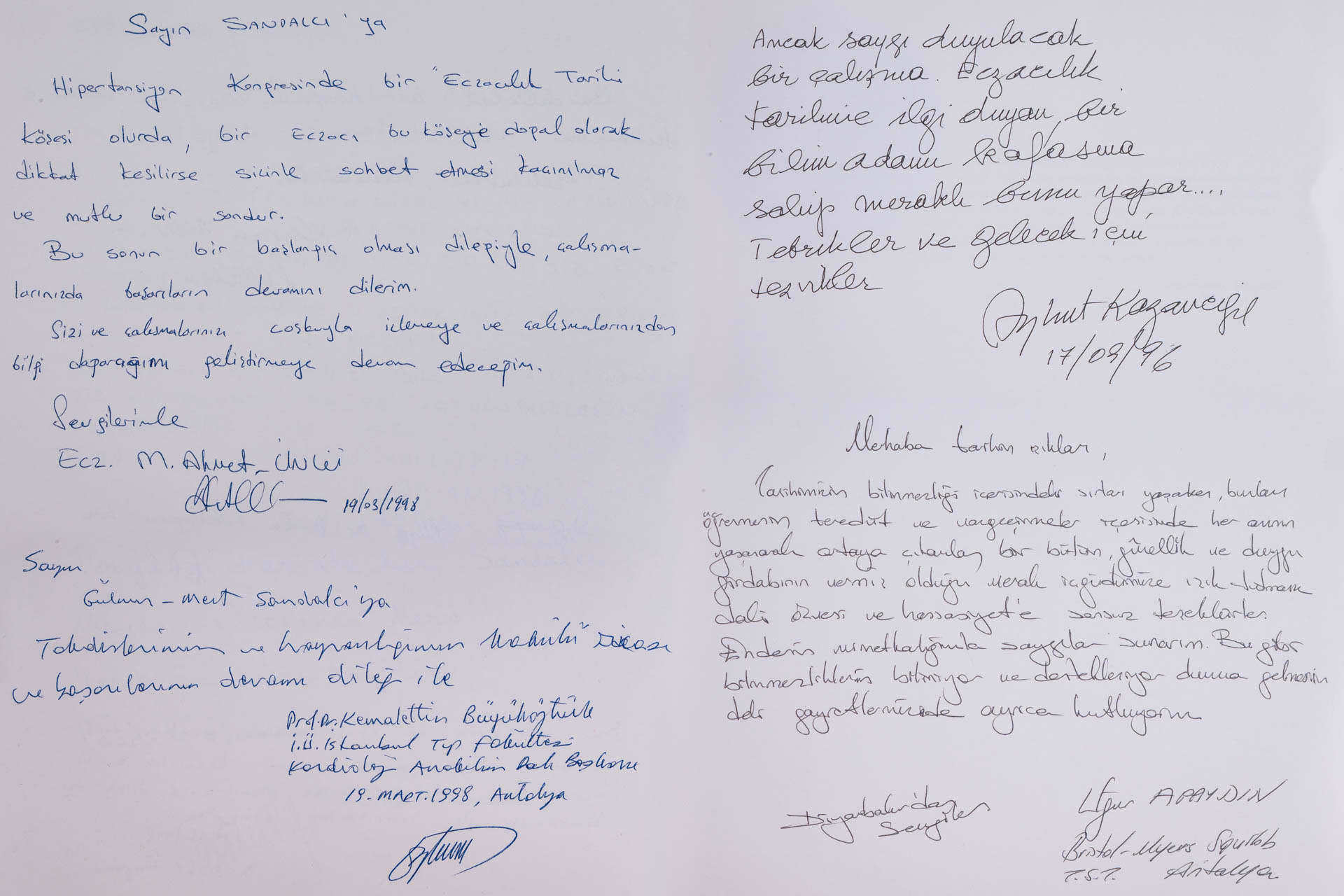 BELGELERLE TÜRK ECZACILIĞI