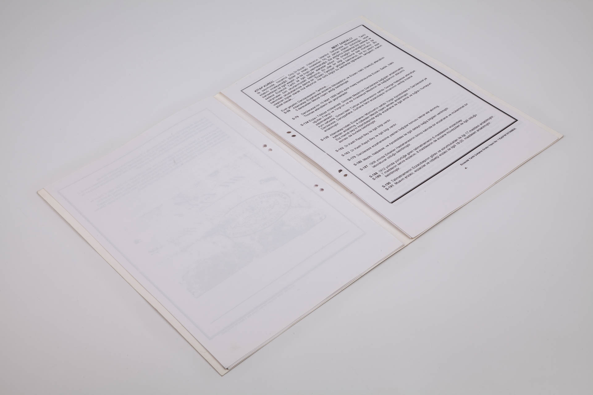 ECZACILIK TARİHİ ÇALIŞMA GRUBU