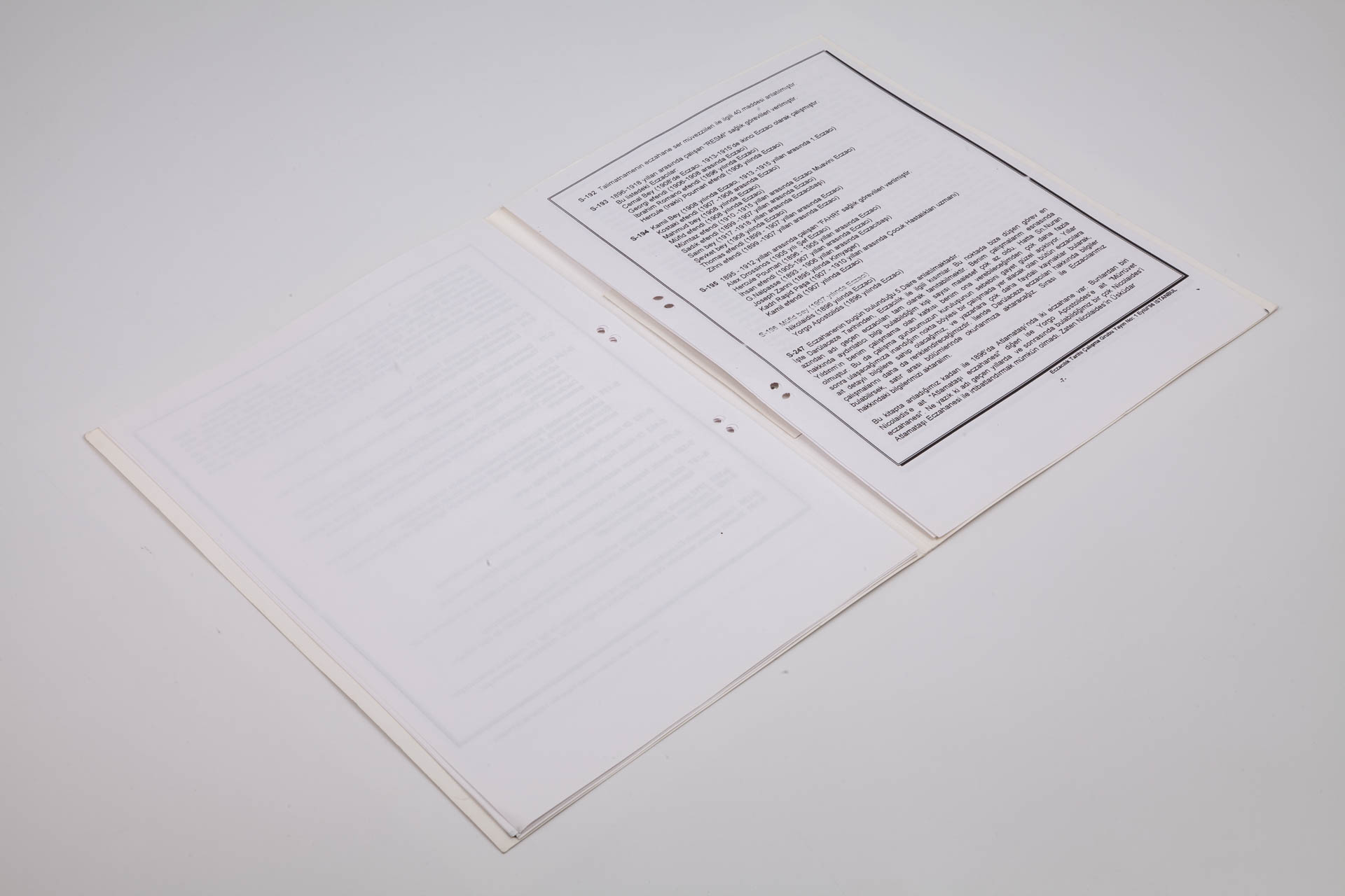 ECZACILIK TARİHİ ÇALIŞMA GRUBU