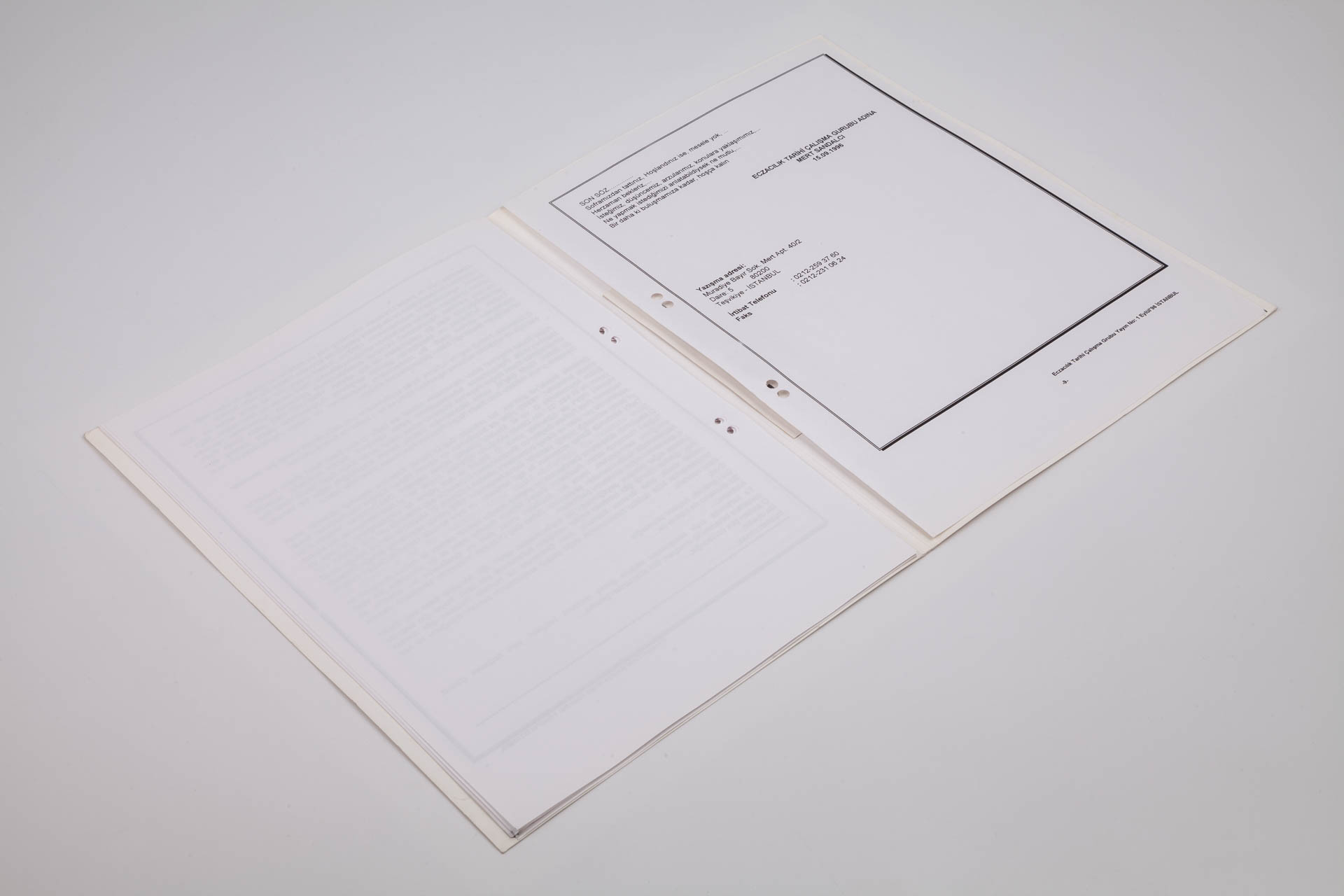 ECZACILIK TARİHİ ÇALIŞMA GRUBU